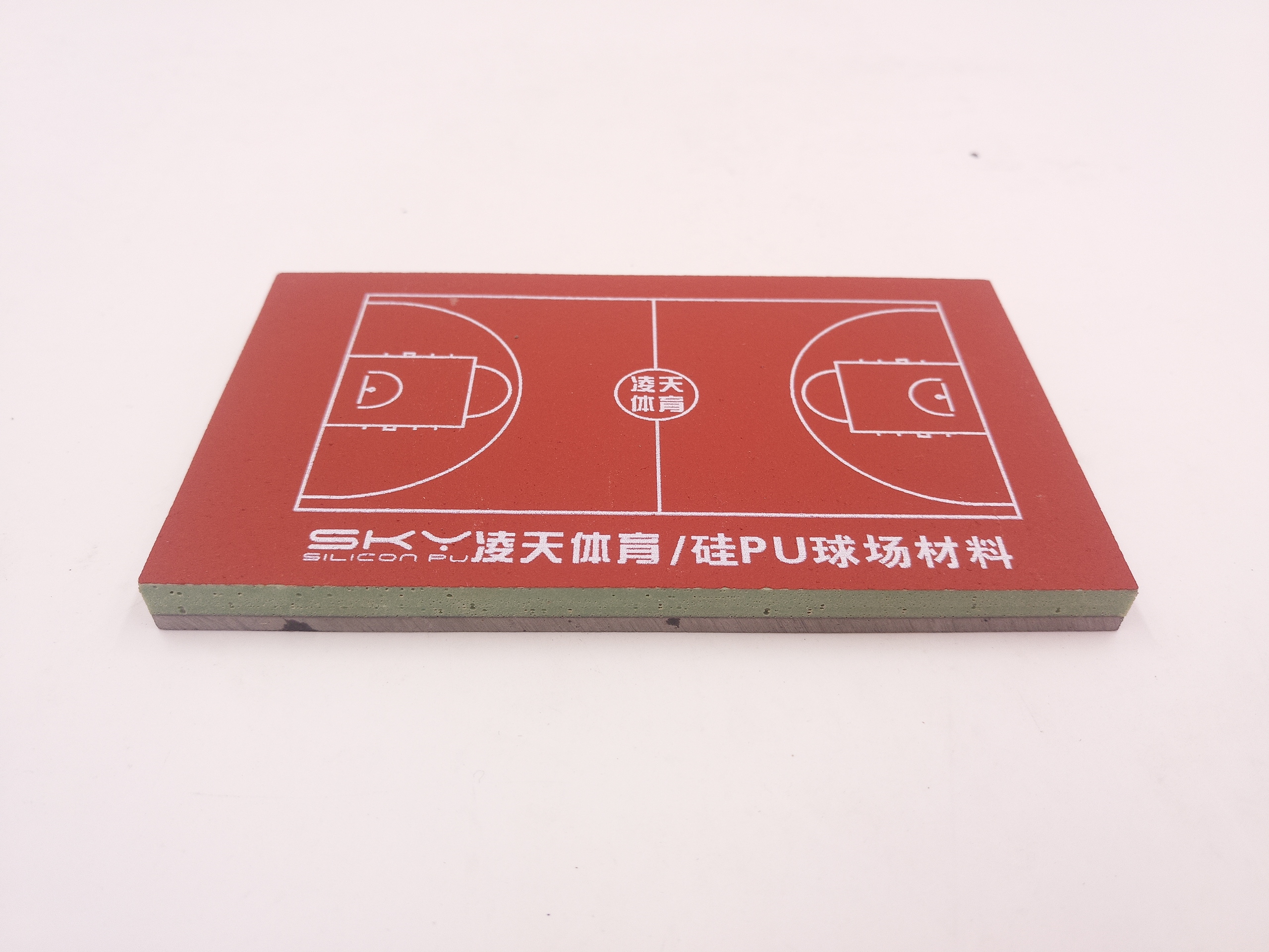 硅PU球场制作工艺与硅pu篮球场效果图！